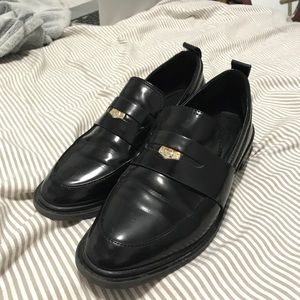 ZARA BLACK OXFORDS